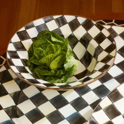 MacKenzie-Childs Courtly Check Serving Bowl| Fall Entertaining|Serveware