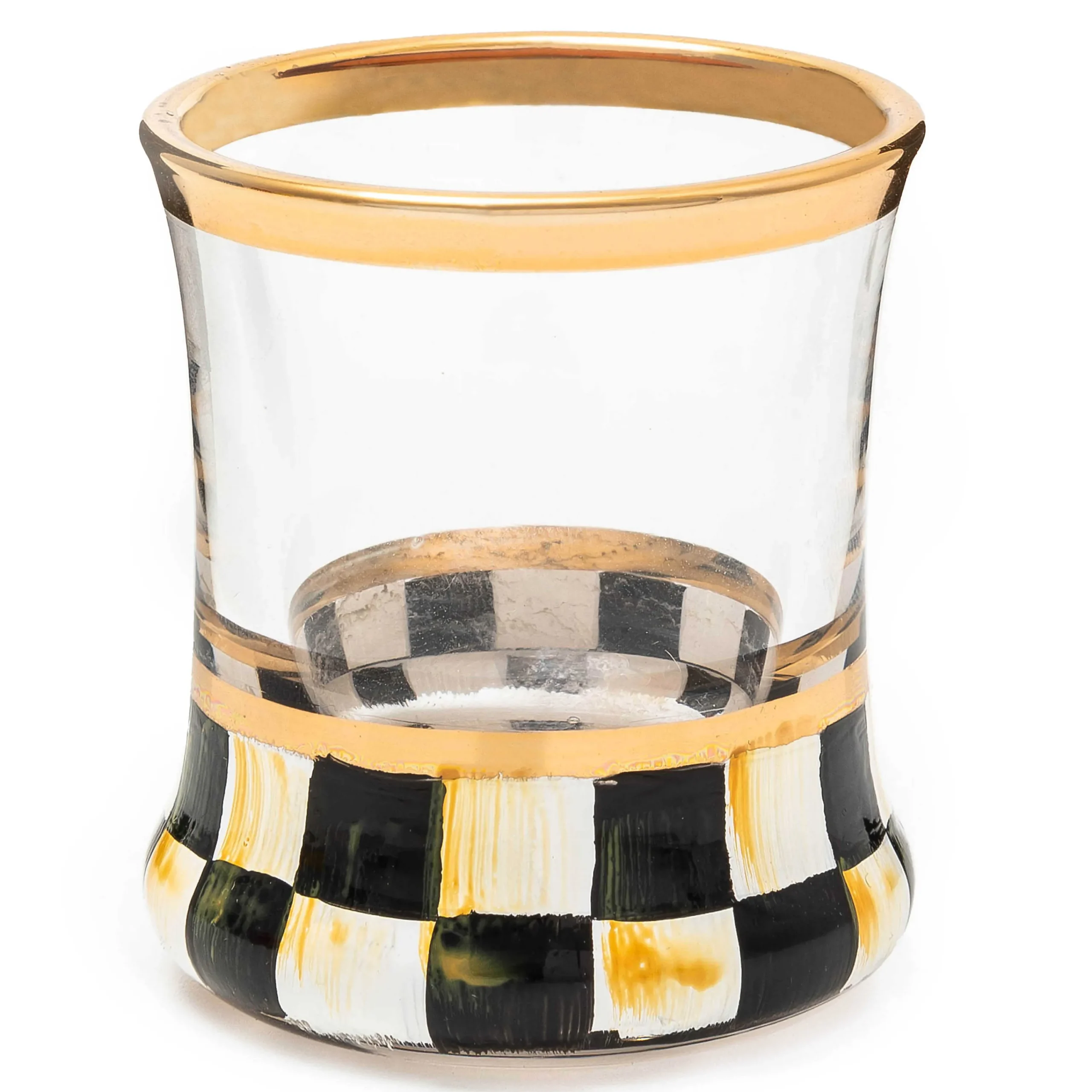 MacKenzie-Childs Courtly Check Shot Glass| Drinkware|Bar Entertaining