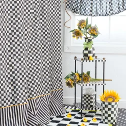 MacKenzie-Childs Courtly Check Shower Curtain| Bath & Bath Accessories