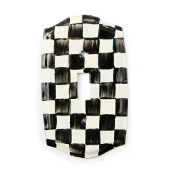 MacKenzie-Childs Courtly Check Single Toggle Switch Plate| Finishing Touches|Room Accents