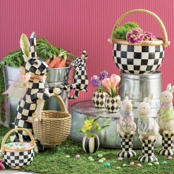 MacKenzie-Childs Courtly Check Small Basket| Spring|Easter