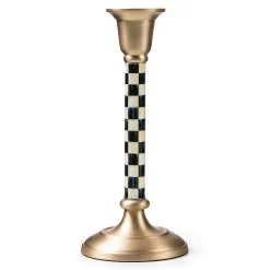 MacKenzie-Childs Courtly Check Small Candlestick| Candles & Fragrances|Room Accents