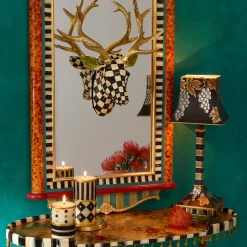 MacKenzie-Childs Courtly Check Small Deer| Holiday