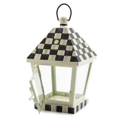 MacKenzie-Childs Courtly Check Small Lantern| Spring|The Fall Shop