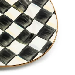 MacKenzie-Childs Courtly Check Small Oval Platter| Fall Entertaining|Bar Entertaining