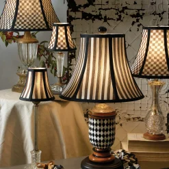MacKenzie-Childs Courtly Check Small Shade| Room Accents|Lighting