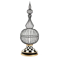 MacKenzie-Childs Courtly Check Small Wire Topiary| Spring|The Fall Shop