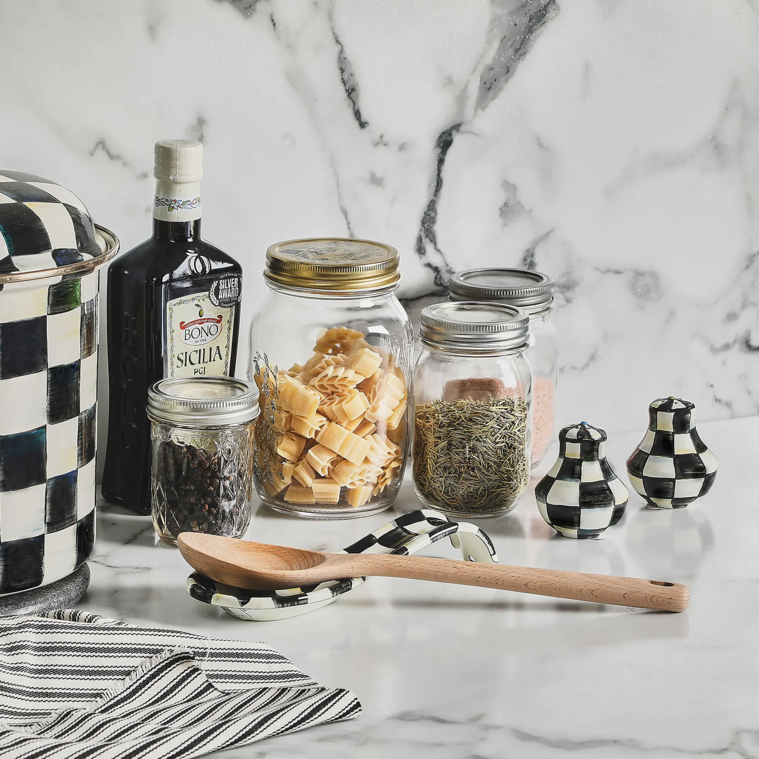 MacKenzie-Childs Courtly Check Spoon Rest| Fall Entertaining|Kitchen Utensils & Tools