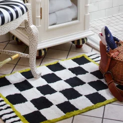 MacKenzie-Childs Courtly Check Standard Bath Rug| Bath & Bath Accessories