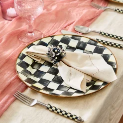 MacKenzie-Childs Courtly Check Supper Club 3-Piece Place Setting| Dinnerware & Flatware