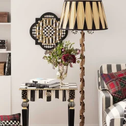 MacKenzie-Childs Courtly Check Tile Wall Clock| Room Accents
