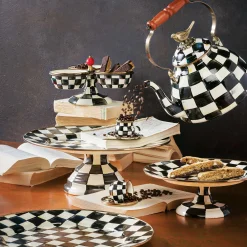 MacKenzie-Childs Courtly Check Triplicity| Bar Entertaining|Serveware