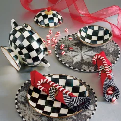 MacKenzie-Childs Courtly Check Tureen| Serveware