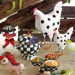 MacKenzie-Childs Courtly Check Tureen| Serveware