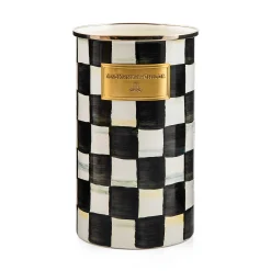MacKenzie-Childs Courtly Check Utensil Holder| Kitchen Storage & Organization