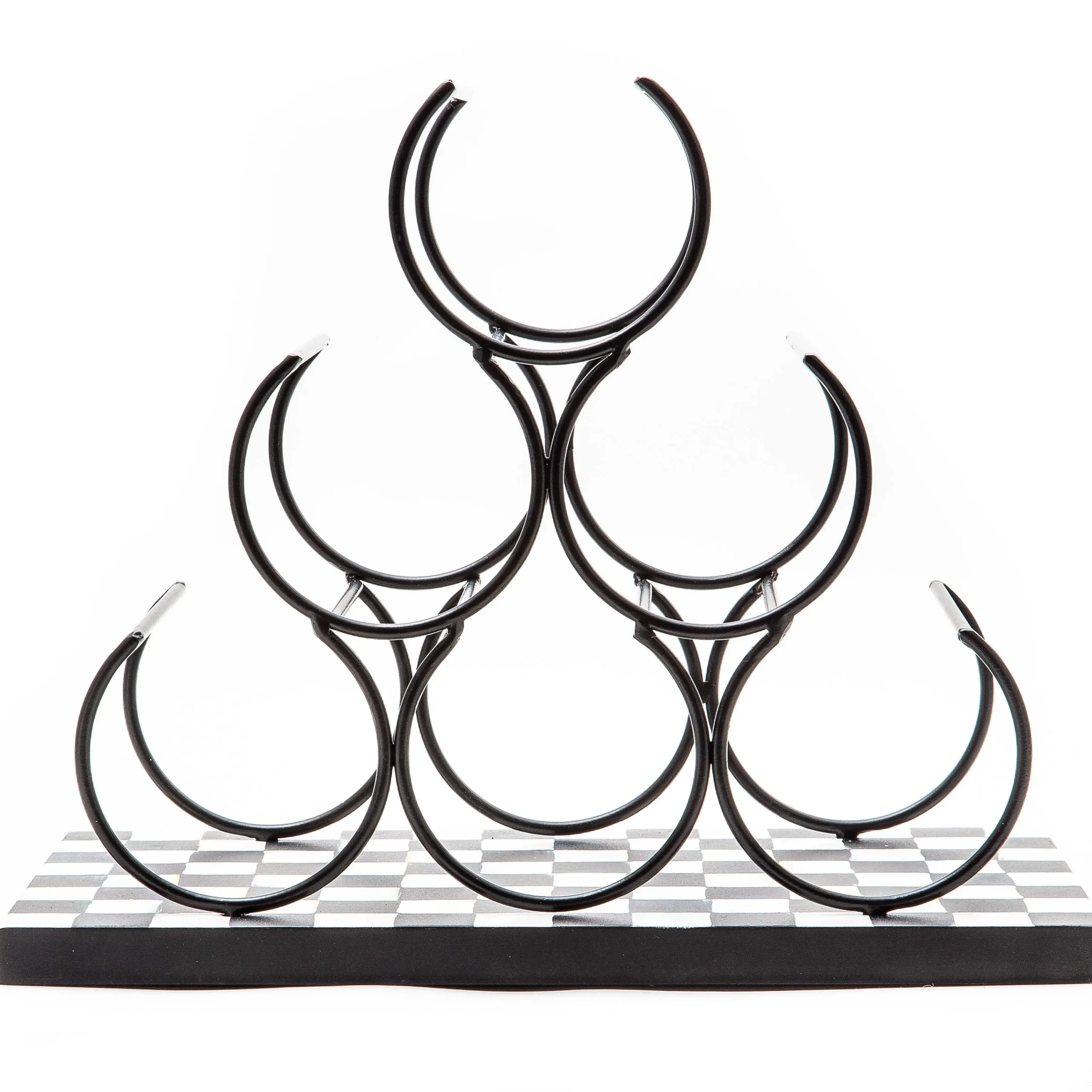 MacKenzie-Childs Courtly Check Wine Rack| Fall Entertaining|Kitchen Storage & Organization
