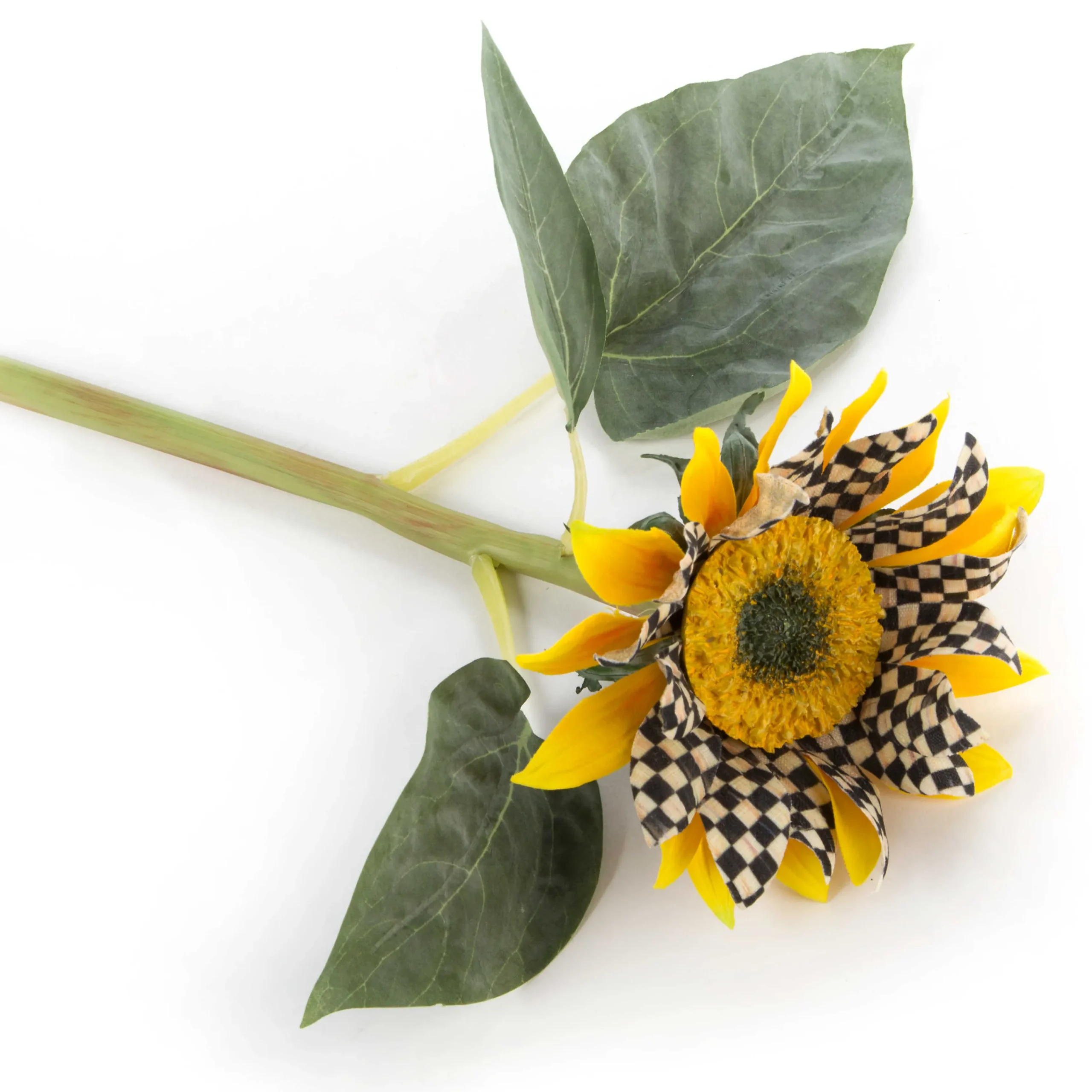 MacKenzie-Childs Courtly Check Yellow Sunflower| Spring|The Fall Shop