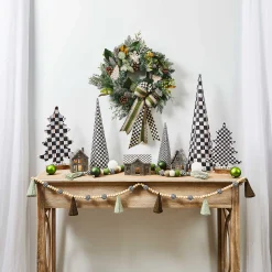 MacKenzie-Childs Courtly Cone Trees, Set of 3| Holiday|Decor Sets