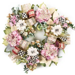MacKenzie-Childs Courtly Cottage Wreath| Spring|Greenery & Florals