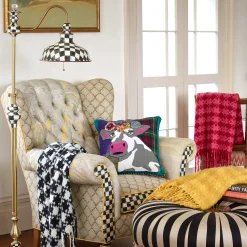 MacKenzie-Childs Courtly Farmhouse Floor Lamp| Lighting