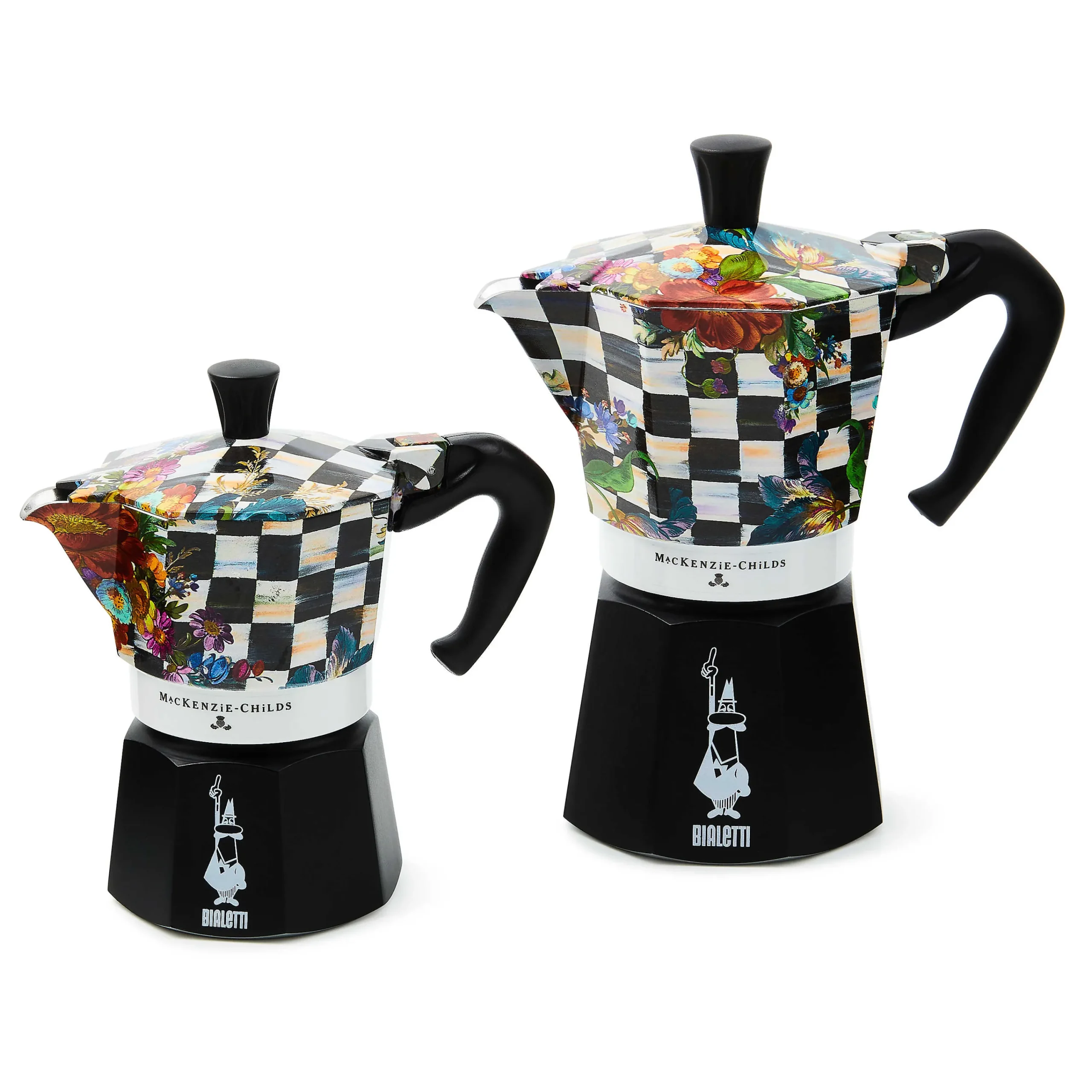 MacKenzie-Childs Courtly Flower Market 6 Cup Moka Pot| The Coffee Shop|Fall Entertaining