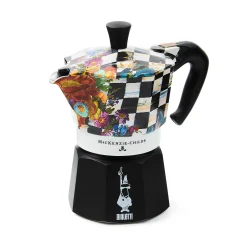 MacKenzie-Childs Courtly Flower Market 3 Cup Moka Pot| The Coffee Shop|Serveware