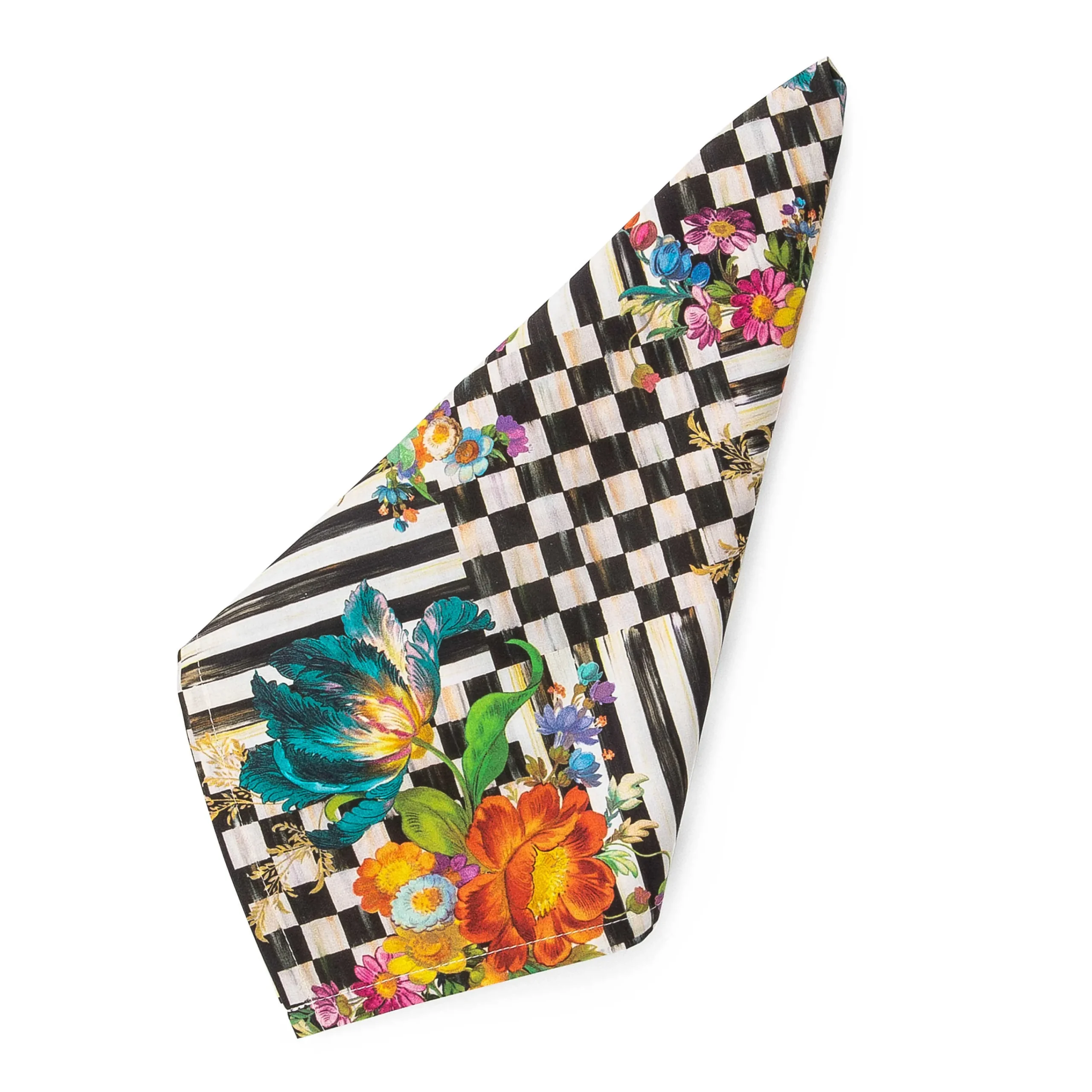 MacKenzie-Childs Courtly Flower Market Napkin| Spring|Kitchen & Table Linens