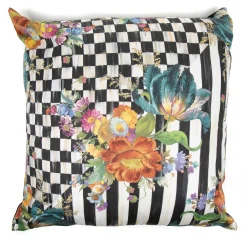 MacKenzie-Childs Courtly Flower Market Pillow| Spring|Pillows, Throws, & Cushions