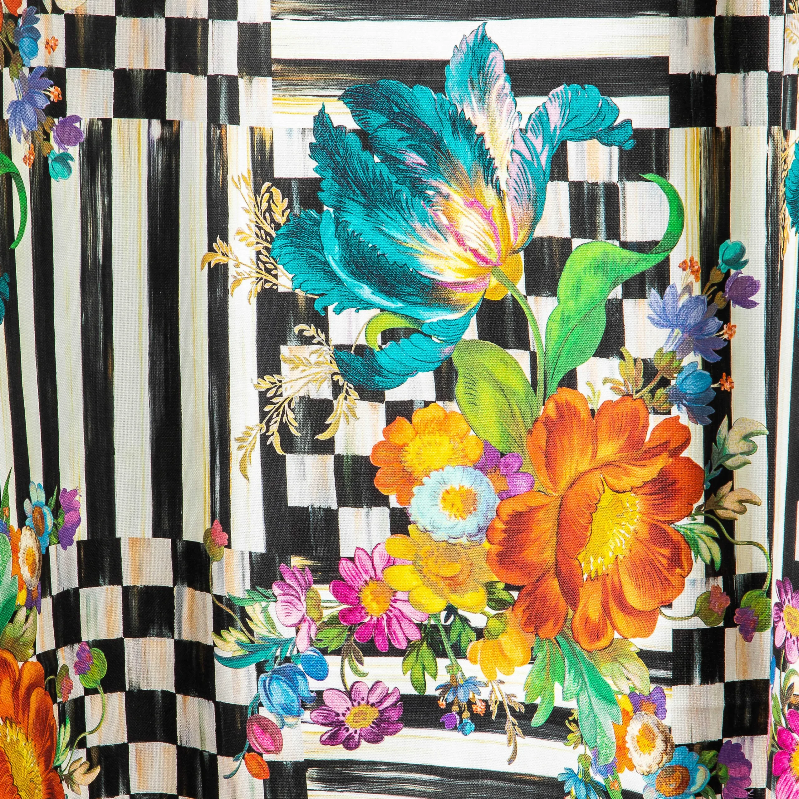 MacKenzie-Childs Courtly Flower Market Shower Curtain| Bath & Bath Accessories