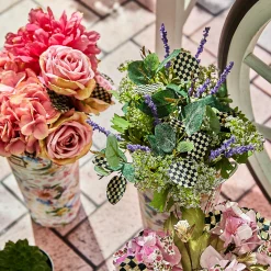 MacKenzie-Childs Courtly Lavender Bouquet| Spring|Greenery & Florals