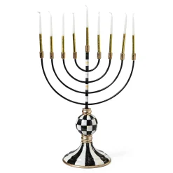 MacKenzie-Childs Courtly Menorah| Holiday|Room Accents