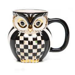 MacKenzie-Childs Courtly Owl Mug| The Fall Shop|The Coffee Shop