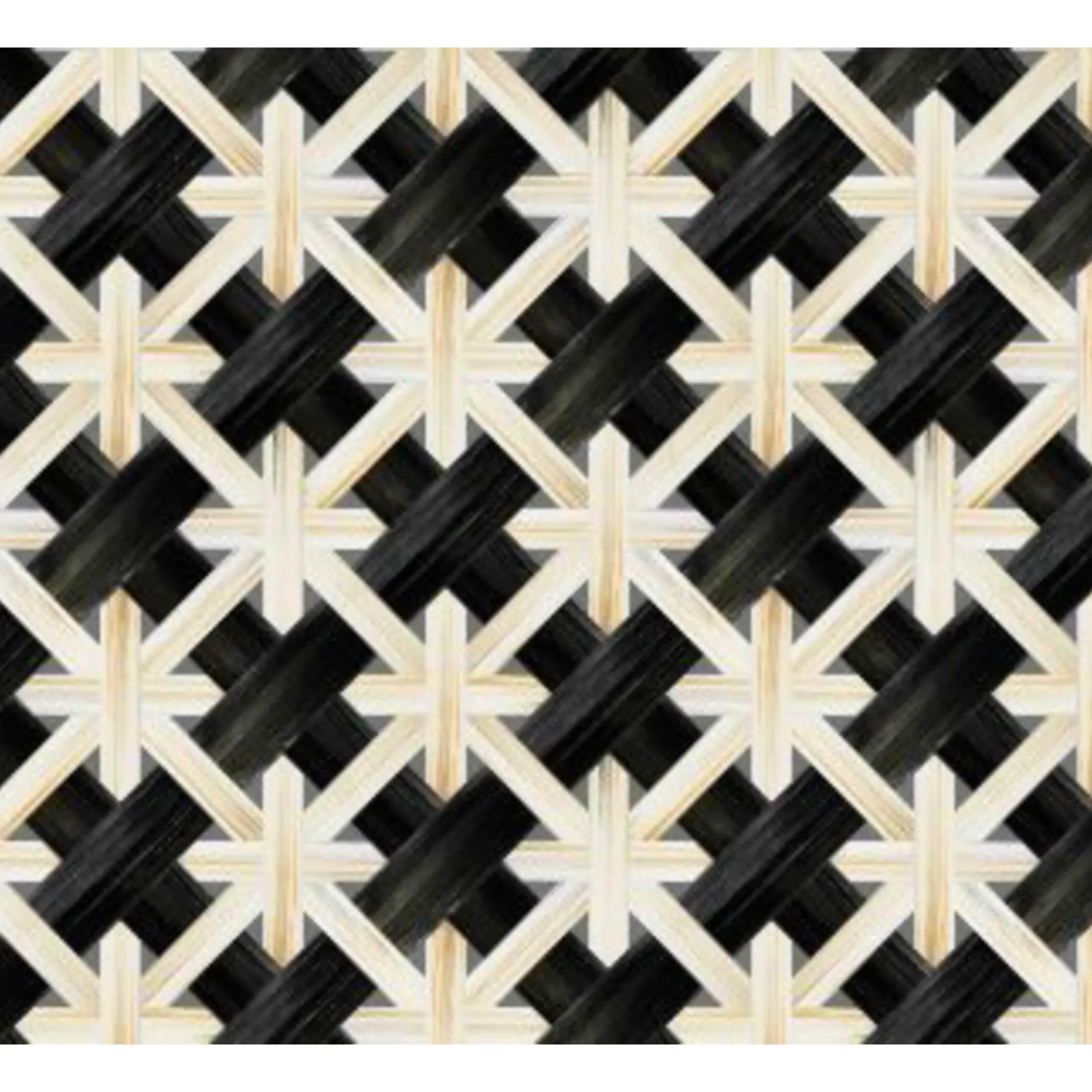 MacKenzie-Childs Courtly Rattan Wallpaper| Finishing Touches|Room Accents