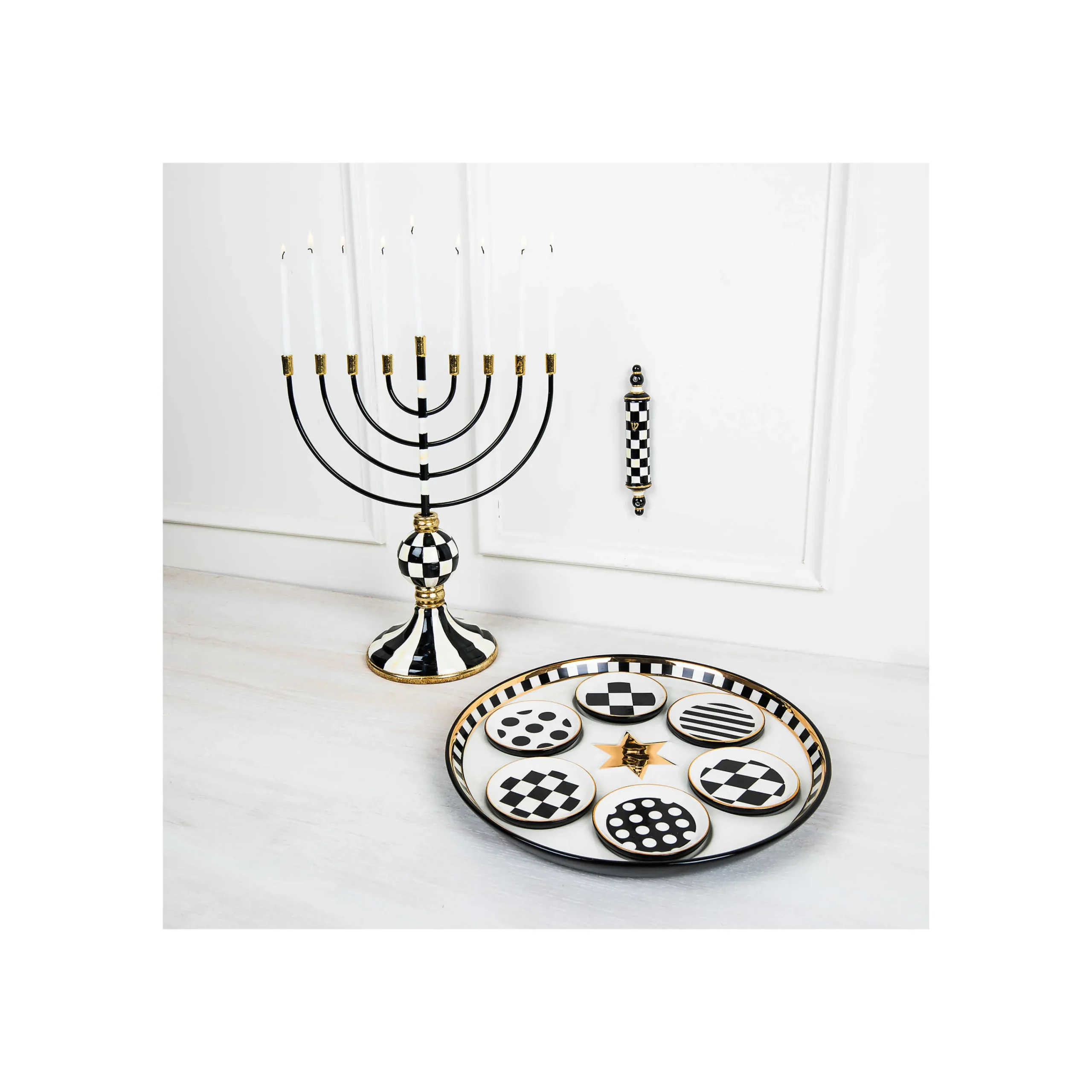 MacKenzie-Childs Courtly Seder Plate| Serveware