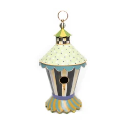 MacKenzie-Childs Courtly Stripe Birdhouse| Spring|Outdoor