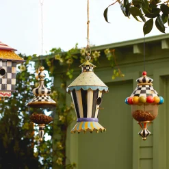 MacKenzie-Childs Courtly Stripe Birdhouse| Spring|Outdoor