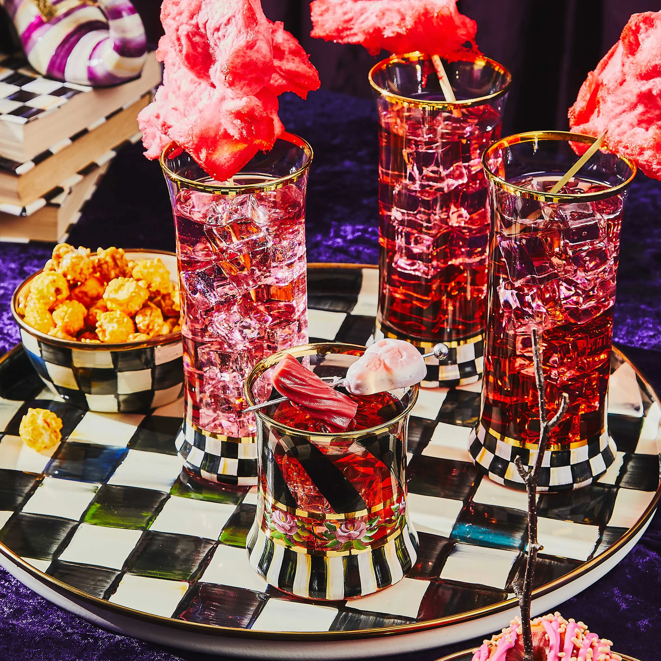 MacKenzie-Childs Courtly Stripe Shot Glass| Drinkware|Bar Entertaining