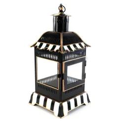 MacKenzie-Childs Courtly Stripe Small Candle Lantern| Spring|The Fall Shop
