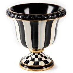 MacKenzie-Childs Courtly Stripe Tabletop Urn| Outdoor