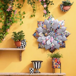 MacKenzie-Childs Courtly Stripe Tabletop Urn| Outdoor