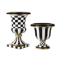 MacKenzie-Childs Courtly Stripe Urn| Spring|The Fall Shop