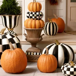 MacKenzie-Childs Courtly Stripe Urn| Spring|The Fall Shop