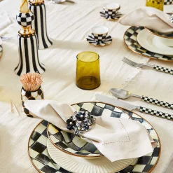 MacKenzie-Childs Courtly Teacup Salt  Pepper Set| Table Accessories|Serveware