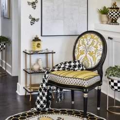 MacKenzie-Childs Courtly Three Tier Table| Entryway Furniture|Room Accents