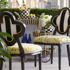 MacKenzie-Childs Courtyard Bar Cart| Outdoor|Bar Entertaining