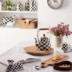 MacKenzie-Childs Cow Creamery Butter Dish| Serveware