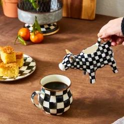 MacKenzie-Childs Cow Creamery Creamer| The Coffee Shop|Serveware