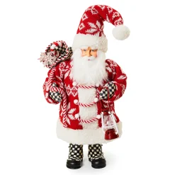 MacKenzie-Childs Cozy Christmas Santa| Holiday|Room Accents