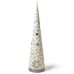 MacKenzie-Childs Crystal Palace Medium Beaded Cone Tree| Room Accents