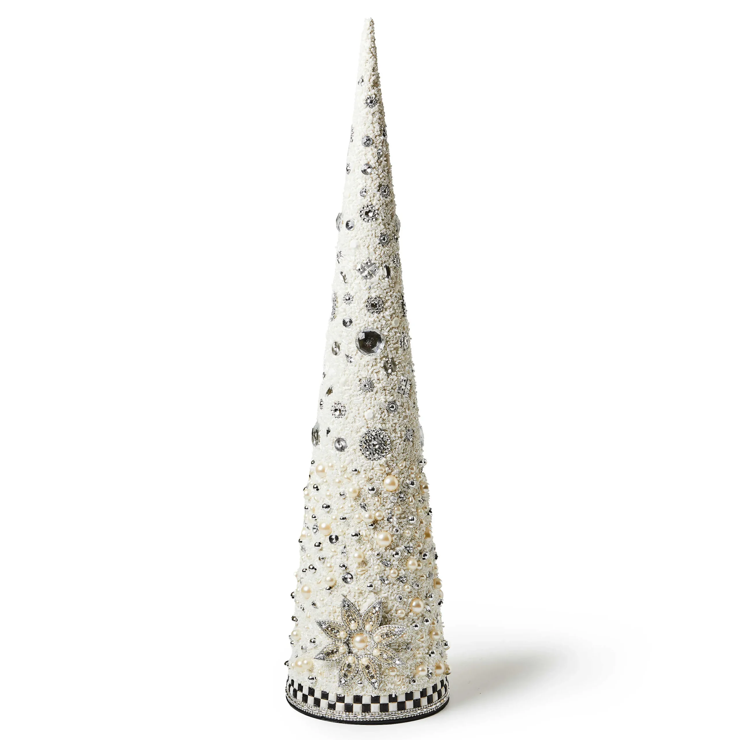 MacKenzie-Childs Crystal Palace Medium Beaded Cone Tree| Room Accents